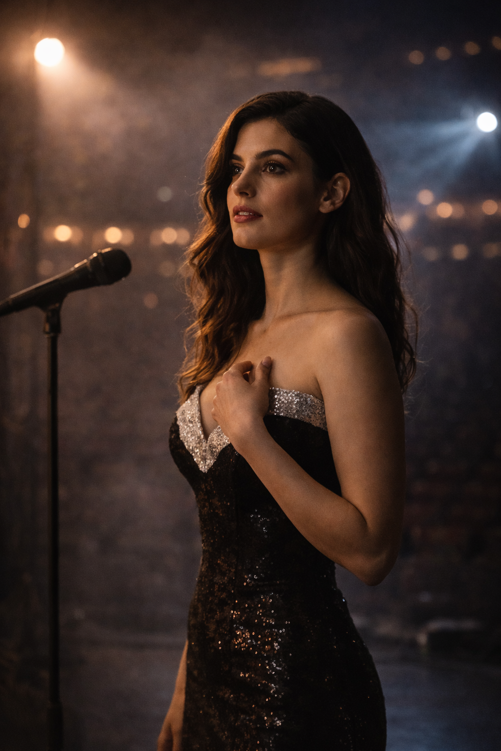 Seraphina Sola on stage